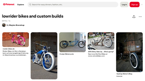 Pinterest - Custom Bicycle Inspiration