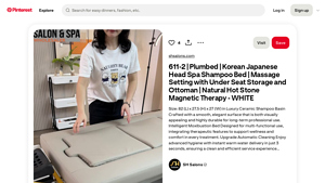 SH Salons - Korean Japanese Head Spa Shampoo Bed