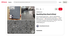 Sparkling Grey Quartz - Kitchen & Bath Countertops