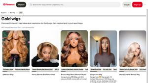 Just Wigs - Honey Blonde Ombre Lace Front Wig