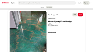 Pinterest - Epoxy Floor Designs