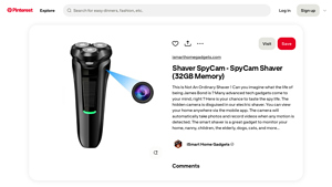 Shaver SpyCam - Hidden Camera Shaver