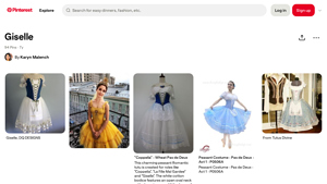 Pinterest - Giselle Ballet Inspiration