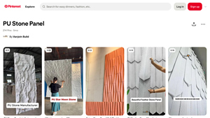 Pinterest - PU Stone Panels