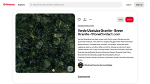 Verde Ubatuba - Dark Green Granite
