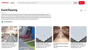 Pinterest - Event Flooring Solutions