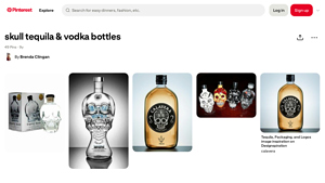 Skull - Unique Liquor Bottles