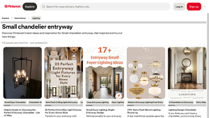 Pinterest - Modern 3-Light Chandelier