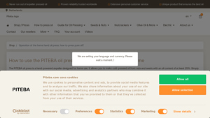 PITEBA - Manual Oil Press