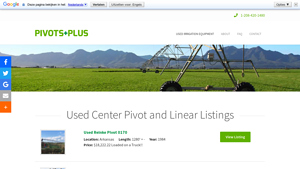 Pivots Plus - Irrigation Equipment