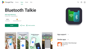 Bluetooth Talkie - Versatile Walkie-Talkie App