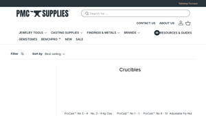 PMC Supplies - ProCast™ No 3 Clay Graphite Foundry Crucible