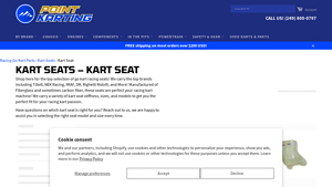 Point Karting - Go Kart Racing Seats