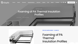 Polmak Plastik - Foamed Polyamide Thermal Insulation Profiles