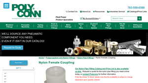 Polyconn - Nylon Female Coupling