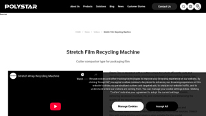 Polystar - Repro-Flex Plastic Recycling Machine