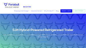 Portabull - 53' Hybrid-Powered Refrigerated Trailer