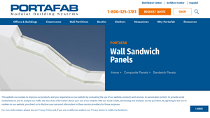 PortaFab - Key Product Details for Sandwich Panels
