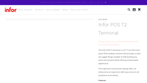 Infor - POS T2 Terminal