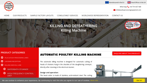 Poultry Processing Equipment - Automatic Poultry Killing Machine