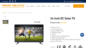Power Solution - PS-TV24 24-Inch HD LED TV