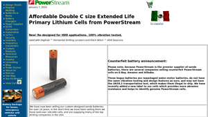 PowerStream - Digitrak Supercell™ Lithium C Replacement