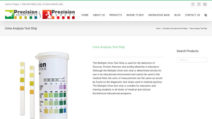 PreC Laboratories - Urine Analysis Test Strip