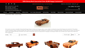 Premium Wood Designs - Handmade Mahogany Car Models