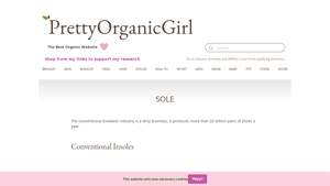 Pretty Organic Girl - Orthotic Insoles
