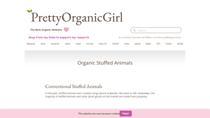 Pretty Organic Girl - Organic Stuffed Animals Set