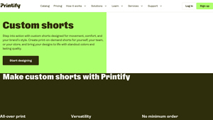 Printify - Custom Shorts Collection