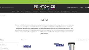 Printomize America - Commercial-Grade Heat Presses