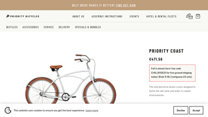 Priority - COAST Beach Bike