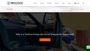 Procool - Toolbox Fridge