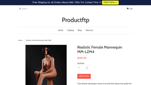 Realistic Female Mannequin - MM-LZM4
