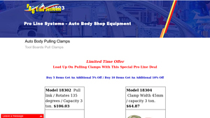 Proline Systems - Professional Pulling Clamps