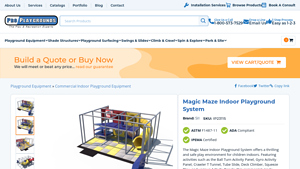 ProPlaygrounds - Magic Maze Indoor Playground System