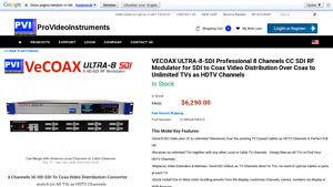 VECOAX - ULTRA-8-SDI CC SDI RF Modulator