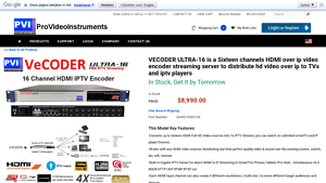 Provideo Instruments - VeCODER ULTRA-16