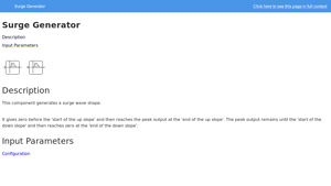 PSCAD - Surge Generator