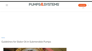 Pumps and Systems - Submersible Pump Seal and Stator Insights