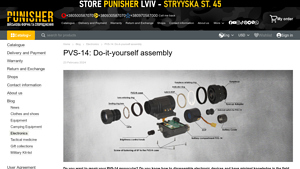 Punisher - PVS-14 Night Vision Monocular