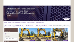 Caterpillar - 307 Mini Excavators
