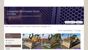 Caterpillar - D8 Crawler Dozer