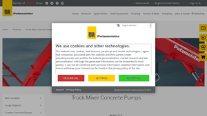 Putzmeister - Truck Mixer Concrete Pumps