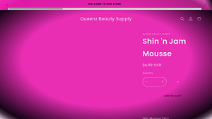 Queenz Beauty Supply - Shin 'n Jam Mousse