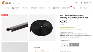 Quest Profile - Premium Handrail Profile