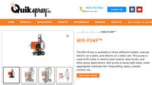 QuikSpray - MINI-PUMP™ Solutions
