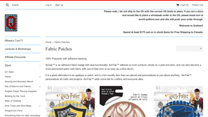 Quiltoni - Ad-fab™ Fabric Patches