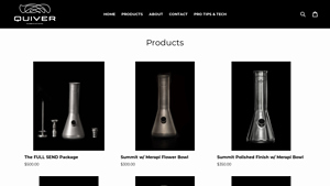 Quiver Fabrications - High-End Titanium Smoking Products